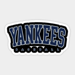 New York Yankees Baseball Sticker
